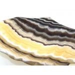 Mexican Onyx Scalloped Altar Dish 04